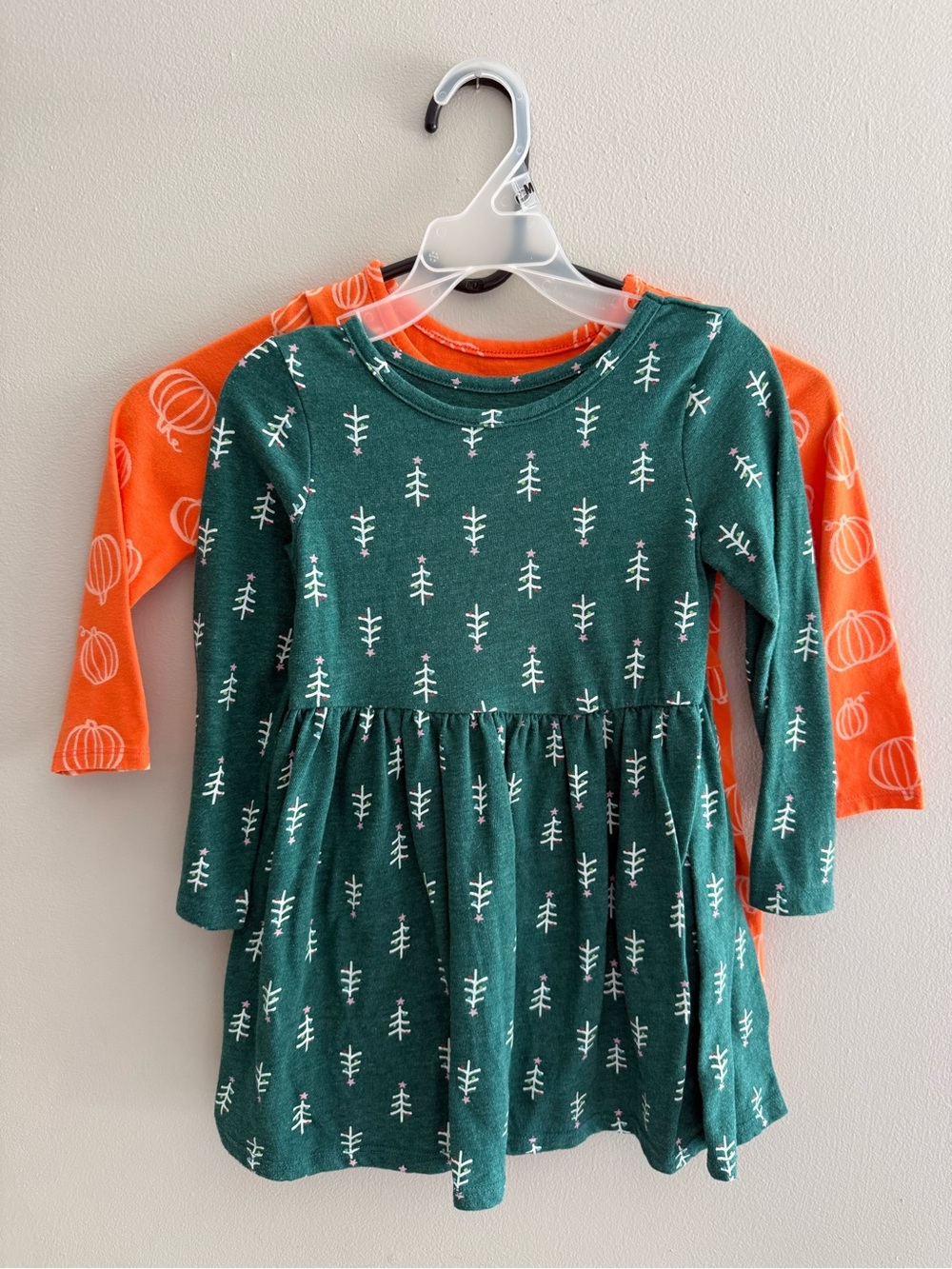 Girls Halloween and Christmas Dresses (2-Pack)